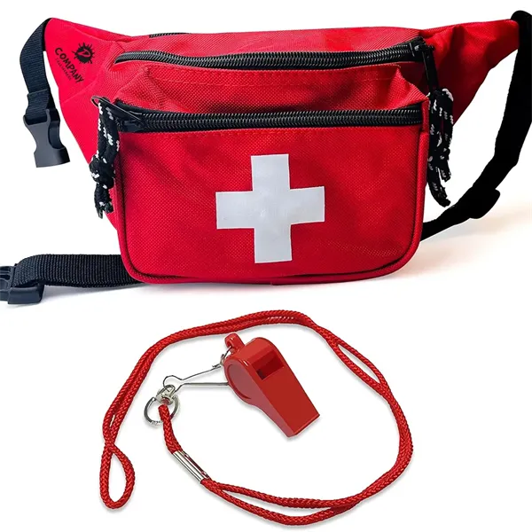 Ever Ready First Aid Fanny Pack With Whistle - Ever Ready First Aid Fanny Pack With Whistle - Image 0 of 4