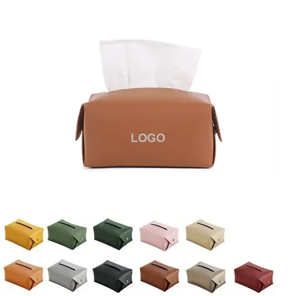 PU Leather Tissue Box - PU Leather Tissue Box - Image 0 of 2