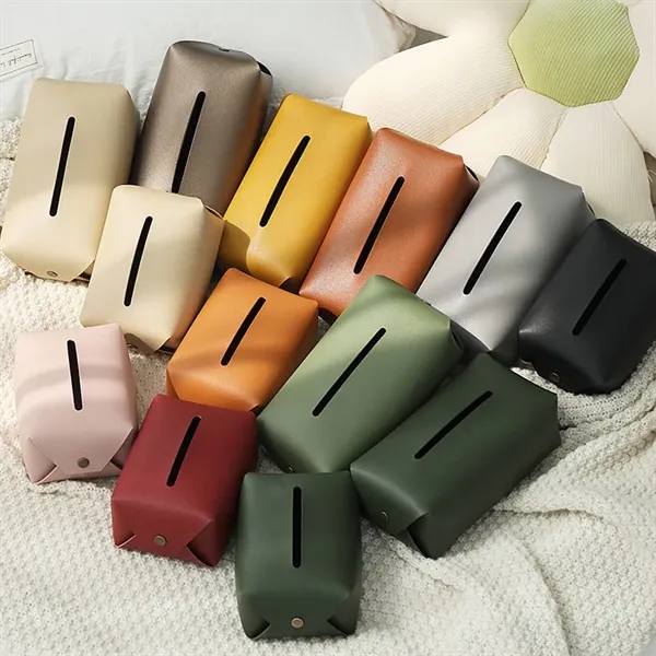 PU Leather Tissue Box - PU Leather Tissue Box - Image 2 of 2