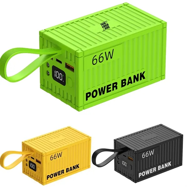 Portable 20000 Power Bank With Flashlight - Portable 20000 Power Bank With Flashlight - Image 0 of 4