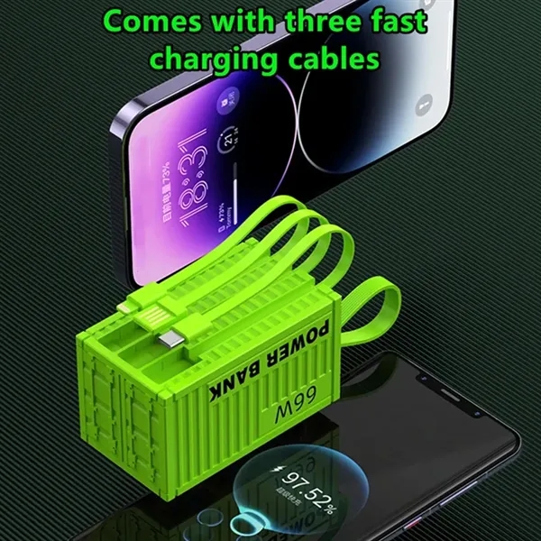 Portable 20000 Power Bank With Flashlight - Portable 20000 Power Bank With Flashlight - Image 4 of 4