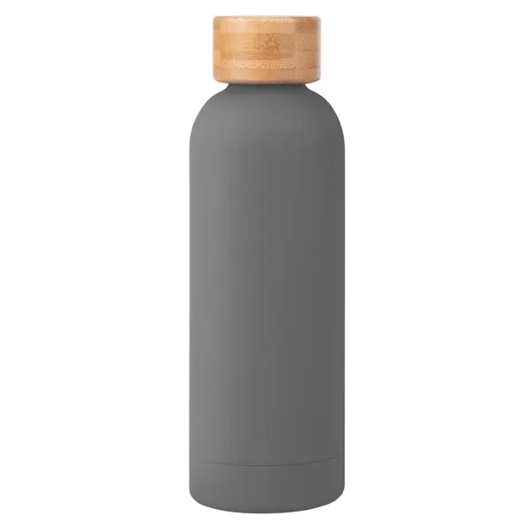 17 Oz. Blair Stainless Steel Bottle With Bamboo Lid - 17 Oz. Blair Stainless Steel Bottle With Bamboo Lid - Image 30 of 45