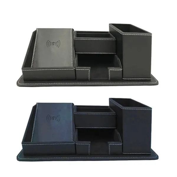Wireless Charging Desk Organizer - Wireless Charging Desk Organizer - Image 4 of 4