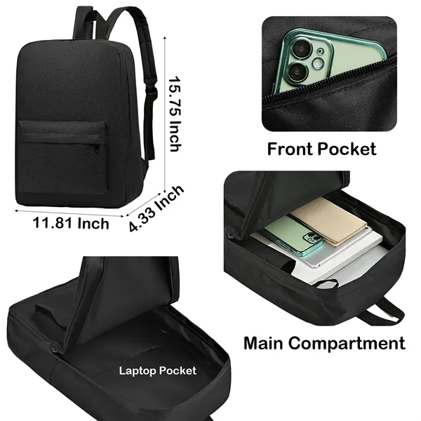 Affordable Minimalist Commuter Backpack for Work and Outdoor - Affordable Minimalist Commuter Backpack for Work and Outdoor - Image 4 of 6