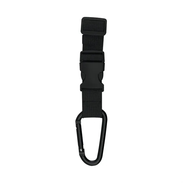 Adjustable Buckle Strap With Carabiner - Adjustable Buckle Strap With Carabiner - Image 1 of 15