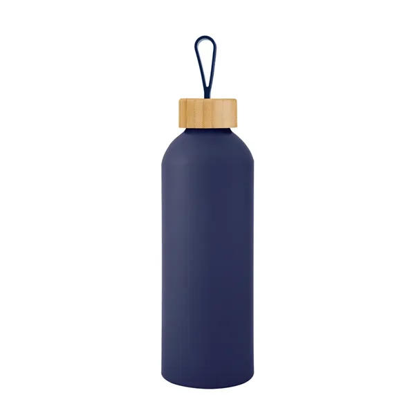 25 Oz. Blaire Recycled Aluminum Bottle With Bamboo Lid An...