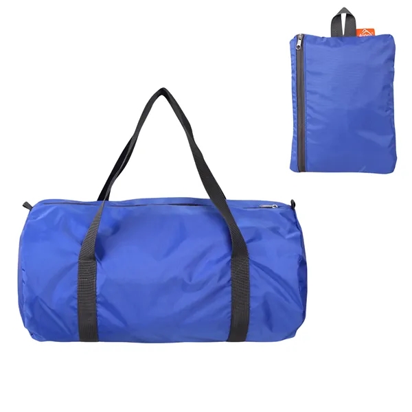 Nylon Foldable Sports Duffle Bag - Nylon Foldable Sports Duffle Bag - Image 2 of 5