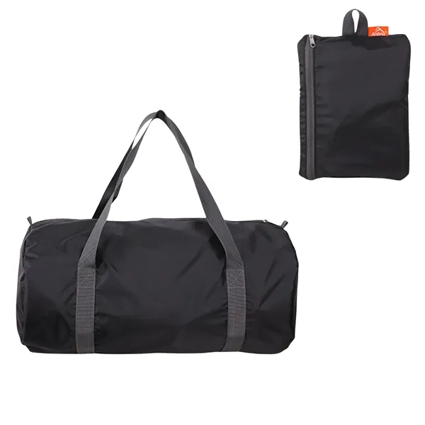 Nylon Foldable Sports Duffle Bag - Nylon Foldable Sports Duffle Bag - Image 3 of 5