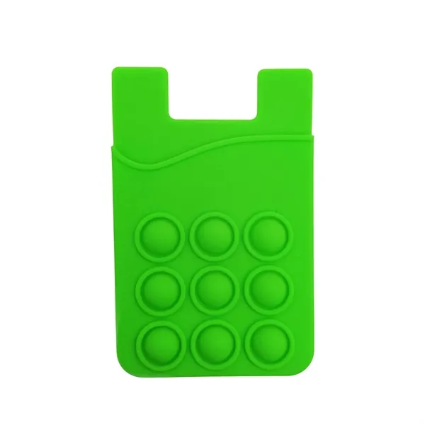 Silicone Fidget Pop Wallet - Silicone Fidget Pop Wallet - Image 2 of 6
