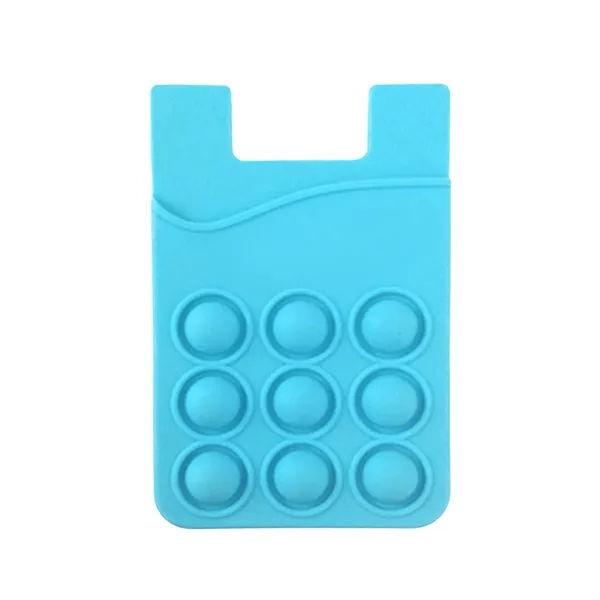 Silicone Fidget Pop Wallet - Silicone Fidget Pop Wallet - Image 4 of 6