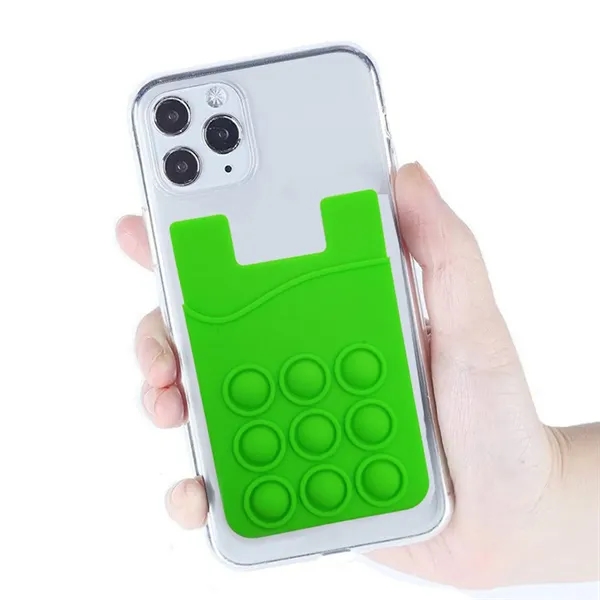 Silicone Fidget Pop Wallet - Silicone Fidget Pop Wallet - Image 5 of 6