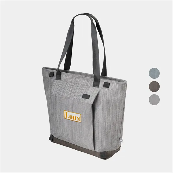 RejuVe® Element Recycled Heather Commuter Business Tote Bag