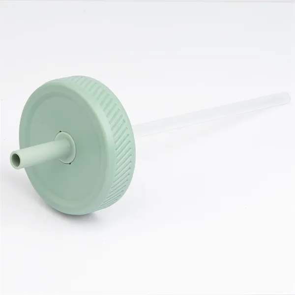 Polar Recycled Plastic Dual Tone Straw Tumbler - ColorJet - Polar Recycled Plastic Dual Tone Straw Tumbler - ColorJet - Image 7 of 7
