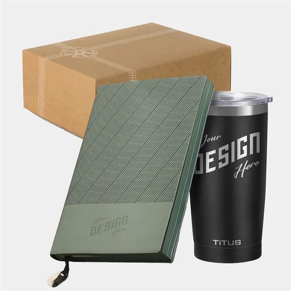 TiTUS® Executive Notebook & Insulated Tumbler Gift Set - TiTUS® Executive Notebook & Insulated Tumbler Gift Set - Image 0 of 0