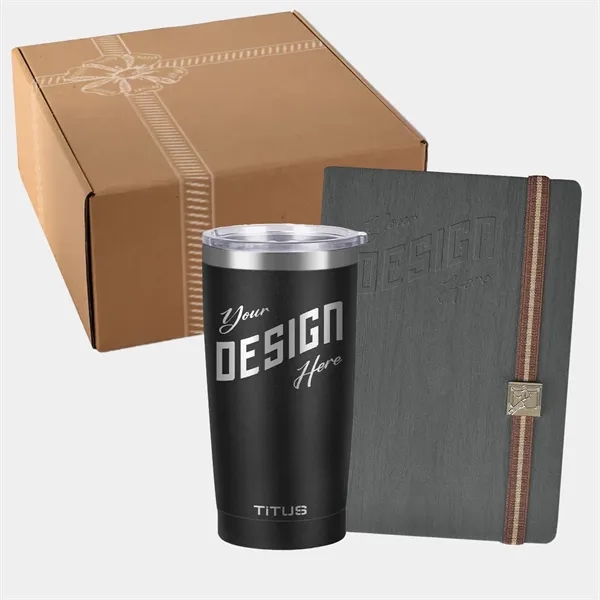 TiTUS® Valvetine Notebook & 20 oz Insulated Tumbler Gift Set - TiTUS® Valvetine Notebook & 20 oz Insulated Tumbler Gift Set - Image 0 of 0