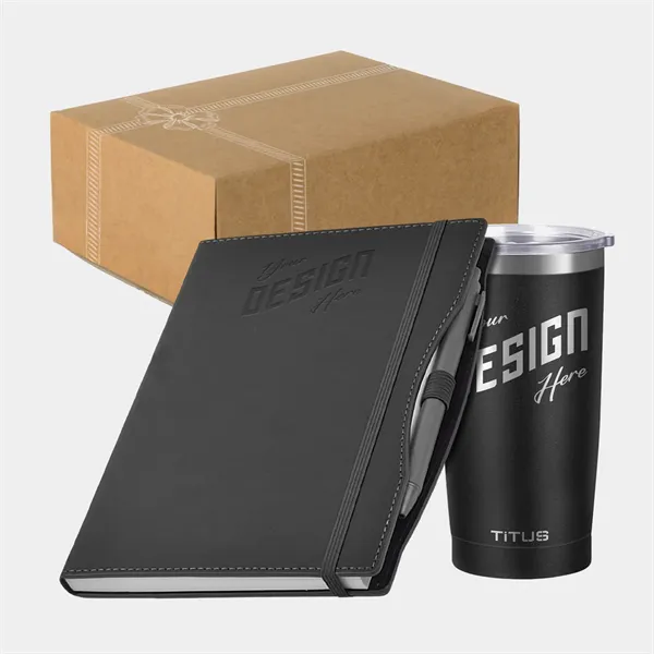 TiTUS® Executive Notebook & 20 oz Insulated Tumbler Gift Set - TiTUS® Executive Notebook & 20 oz Insulated Tumbler Gift Set - Image 0 of 0