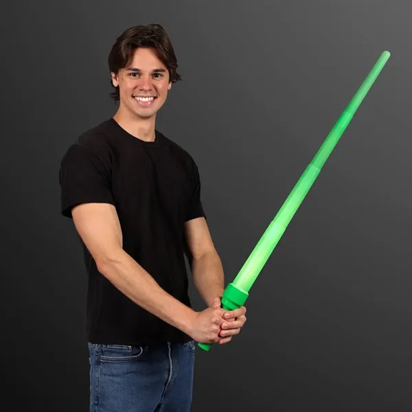 Green Saber Expandable Light Swords - Green Saber Expandable Light Swords - Image 2 of 2