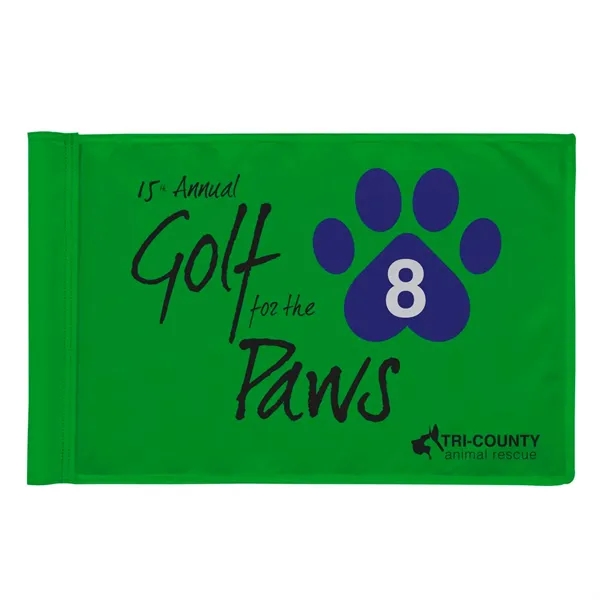 Golf Flag with Tube Single-Sided - Golf Flag with Tube Single-Sided - Image 0 of 2