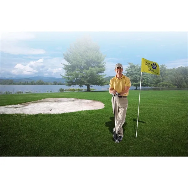 Golf Flag with Tube Single-Sided - Golf Flag with Tube Single-Sided - Image 2 of 2