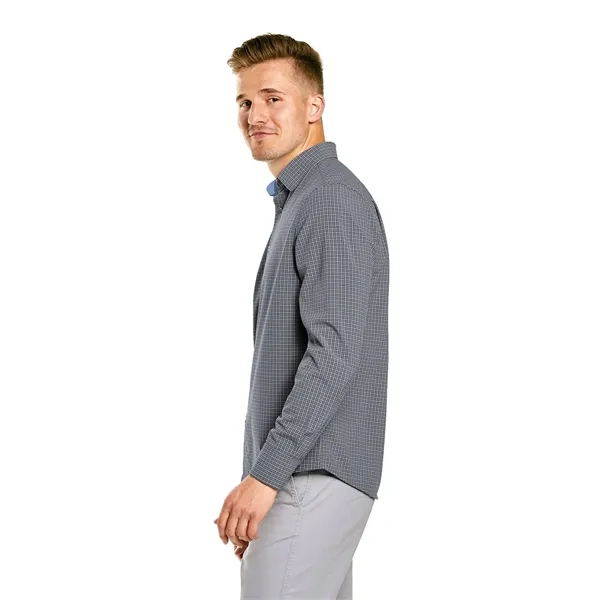 Men's Influencer Microplaid Woven Shirt - Men's Influencer Microplaid Woven Shirt - Image 6 of 9