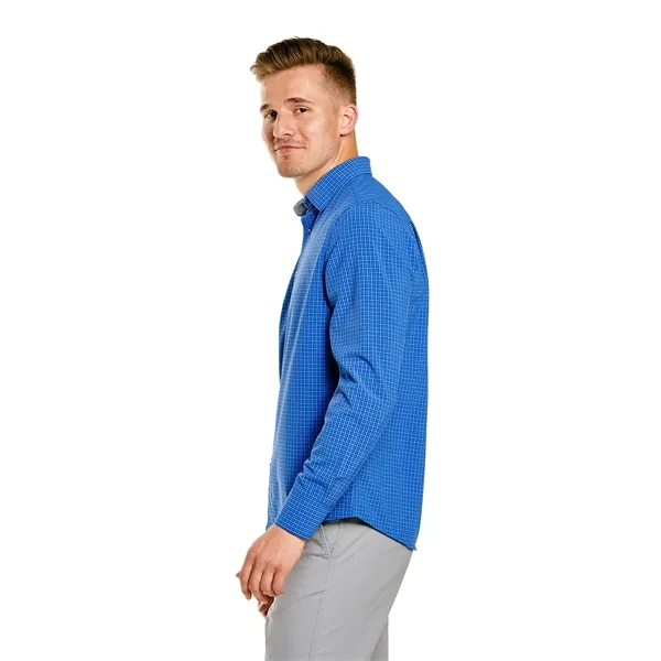 Men's Influencer Microplaid Woven Shirt - Men's Influencer Microplaid Woven Shirt - Image 1 of 9