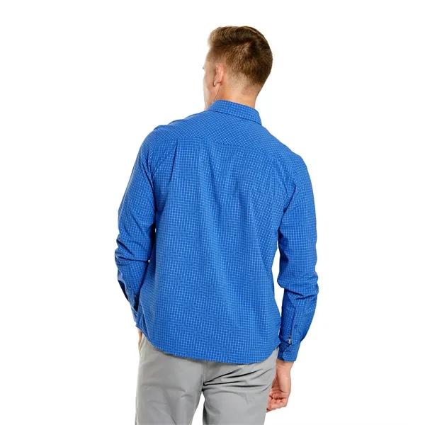 Men's Influencer Microplaid Woven Shirt - Men's Influencer Microplaid Woven Shirt - Image 3 of 9