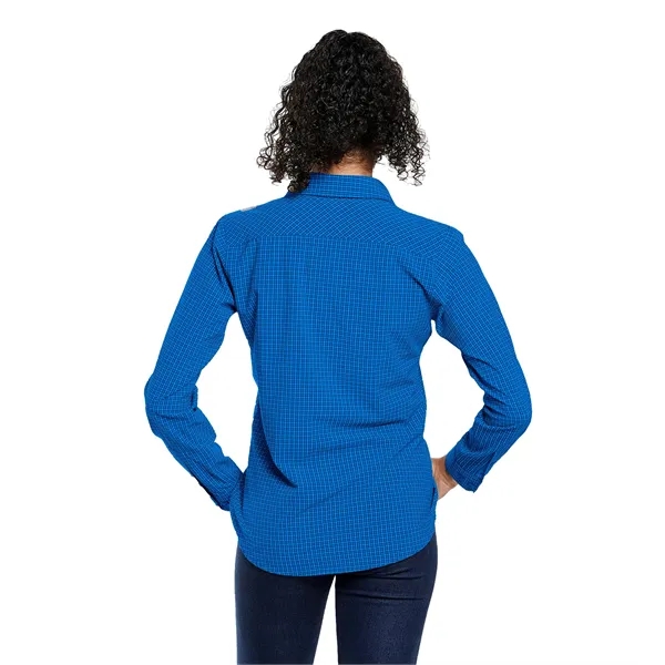 Women's Influencer Microplaid Woven Shirt - Women's Influencer Microplaid Woven Shirt - Image 3 of 9