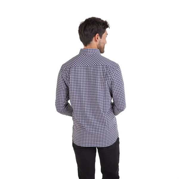 Men's Influencer Gingham Woven Shirt - Men's Influencer Gingham Woven Shirt - Image 6 of 12