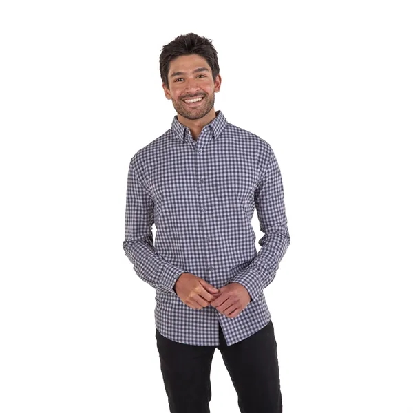 Men's Influencer Gingham Woven Shirt - Men's Influencer Gingham Woven Shirt - Image 4 of 12