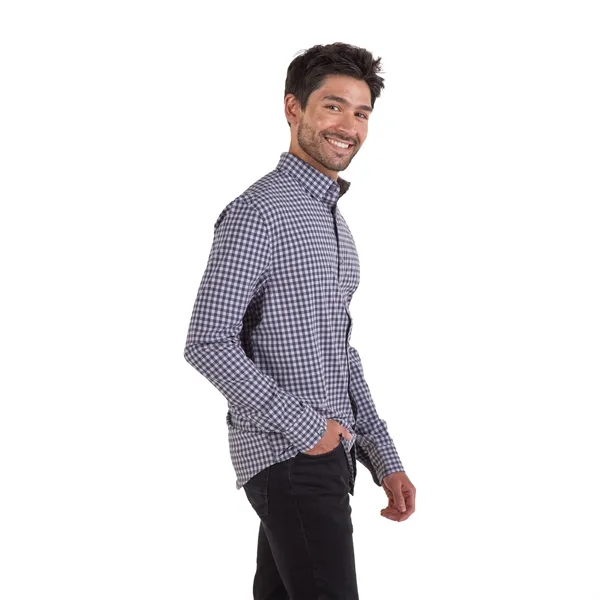 Men's Influencer Gingham Woven Shirt - Men's Influencer Gingham Woven Shirt - Image 5 of 12