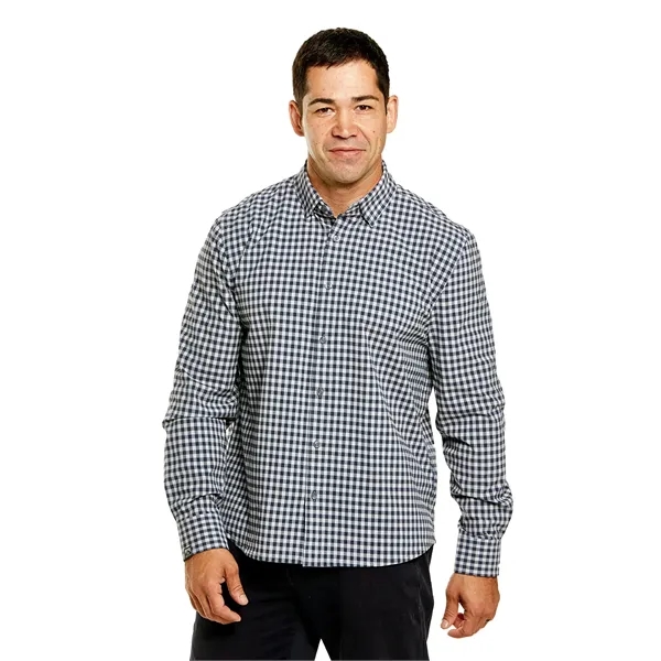 Men's Influencer Gingham Woven Shirt - Men's Influencer Gingham Woven Shirt - Image 8 of 12