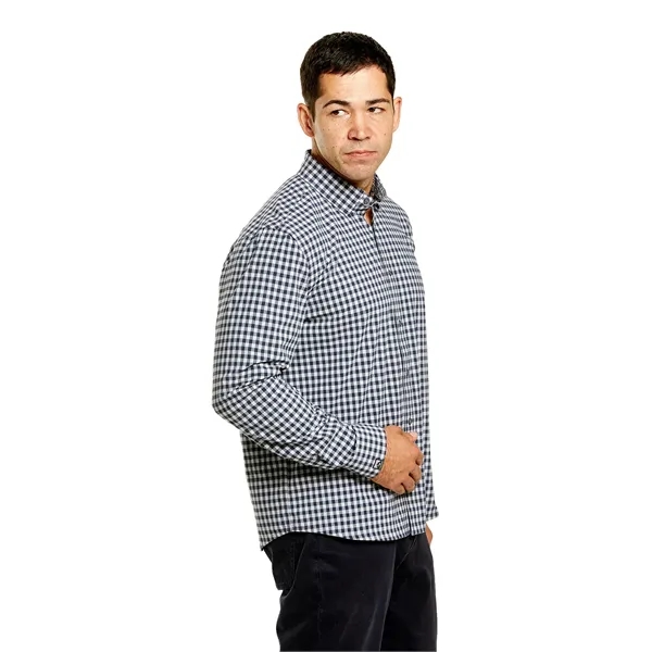 Men's Influencer Gingham Woven Shirt - Men's Influencer Gingham Woven Shirt - Image 10 of 12