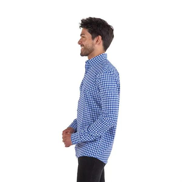 Men's Influencer Gingham Woven Shirt - Men's Influencer Gingham Woven Shirt - Image 1 of 12