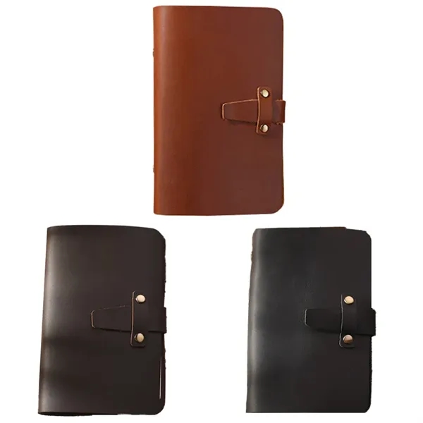 Crazy Horse Leather Pocket Spiral Binder Journal Notebook - Crazy Horse Leather Pocket Spiral Binder Journal Notebook - Image 15 of 16