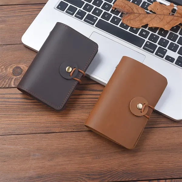 A8 Genuine Leather Refillable Spiral Binder Journal Notebook - A8 Genuine Leather Refillable Spiral Binder Journal Notebook - Image 12 of 14