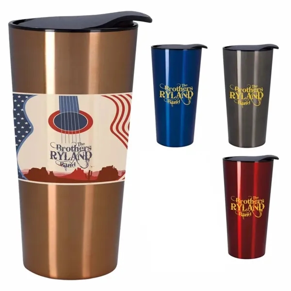 Fashion Metallic Tumbler - 16oz. - Fashion Metallic Tumbler - 16oz. - Image 1 of 15