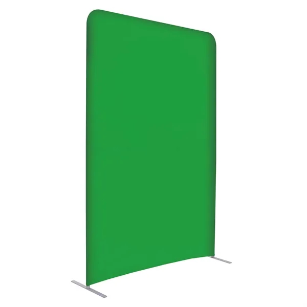 5'W x 90"H EuroFit Straight Wall Green Screen Kit - 5'W x 90"H EuroFit Straight Wall Green Screen Kit - Image 0 of 1