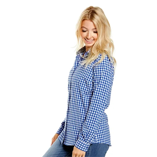 Women's Influencer Gingham Woven Shirt - Women's Influencer Gingham Woven Shirt - Image 1 of 9