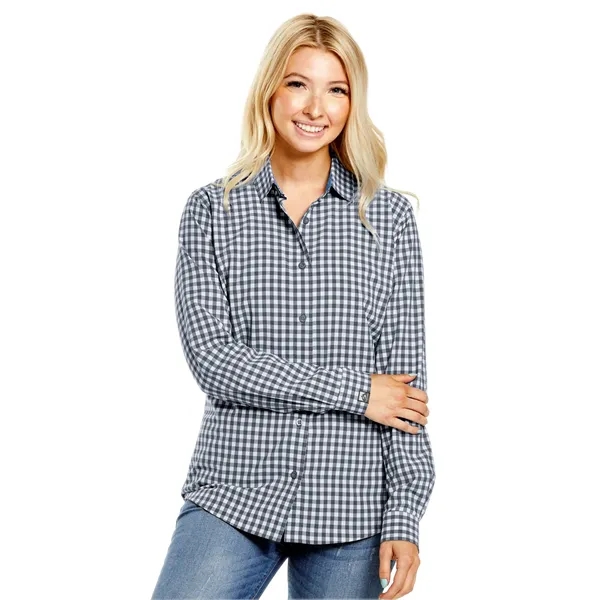 Women's Influencer Gingham Woven Shirt - Women's Influencer Gingham Woven Shirt - Image 5 of 9