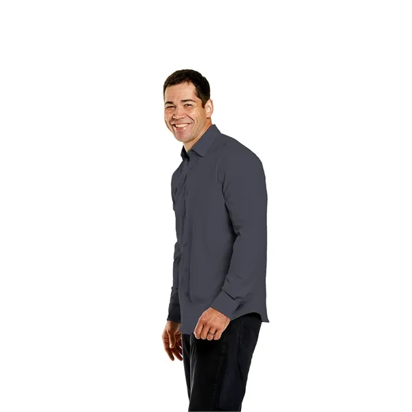 Men's Influencer Solid Woven Shirt - Men's Influencer Solid Woven Shirt - Image 5 of 14