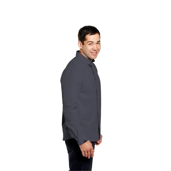 Men's Influencer Solid Woven Shirt - Men's Influencer Solid Woven Shirt - Image 7 of 14