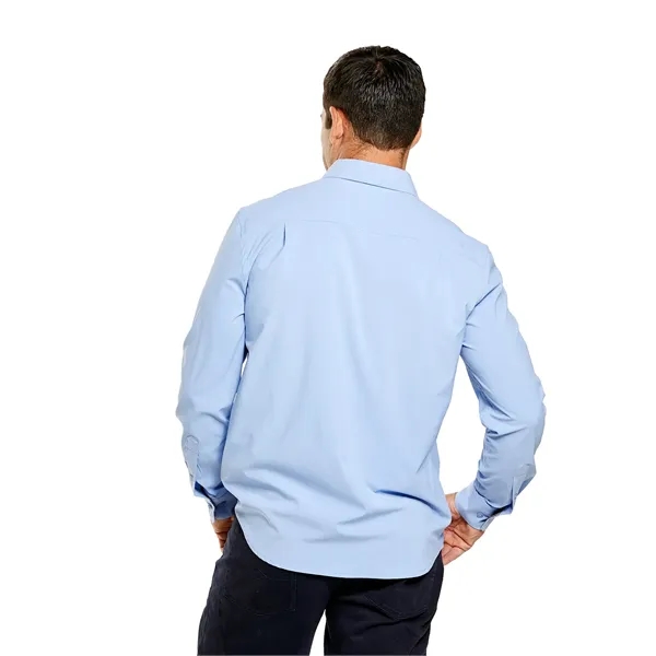 Men's Influencer Solid Woven Shirt - Men's Influencer Solid Woven Shirt - Image 3 of 14