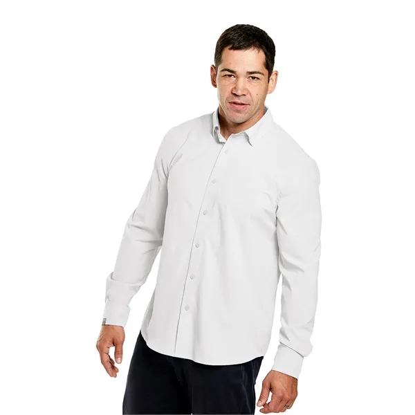 Men's Influencer Solid Woven Shirt - Men's Influencer Solid Woven Shirt - Image 11 of 14