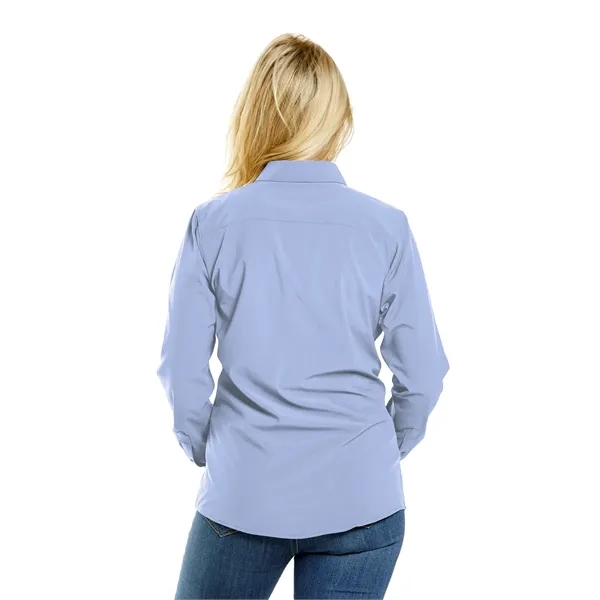Women's Influencer Solid Woven Shirt - Women's Influencer Solid Woven Shirt - Image 3 of 17