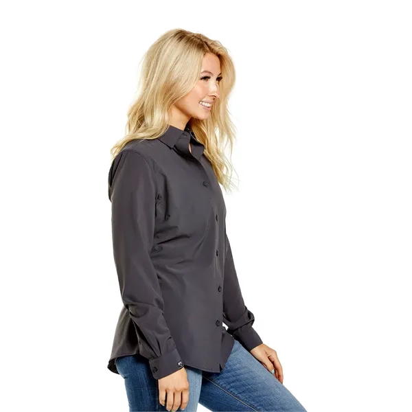 Women's Influencer Solid Woven Shirt - Women's Influencer Solid Woven Shirt - Image 8 of 17