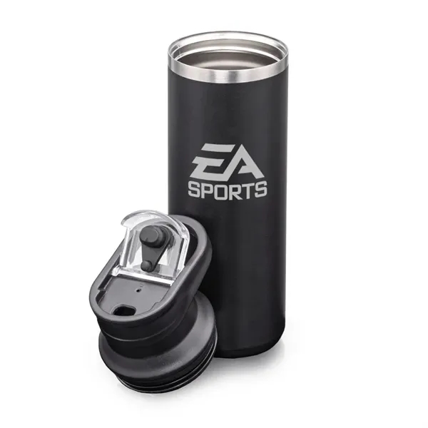 Della SS Water Bottle w/Handle & Flip Top - Della SS Water Bottle w/Handle & Flip Top - Image 2 of 13