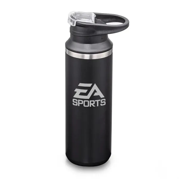 Della SS Water Bottle w/Handle & Flip Top - Della SS Water Bottle w/Handle & Flip Top - Image 0 of 6