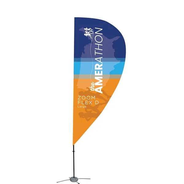 Zoom Flex D-Shaped Flag Large - Zoom Flex D-Shaped Flag Large - Image 0 of 0