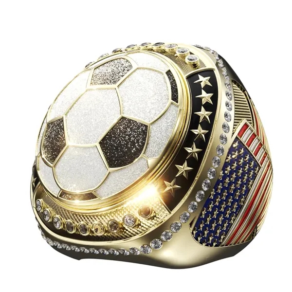 Legacy Patriotic Ring w/ Stock Bezel & Sides (Assembled) - Legacy Patriotic Ring w/ Stock Bezel & Sides (Assembled) - Image 3 of 10