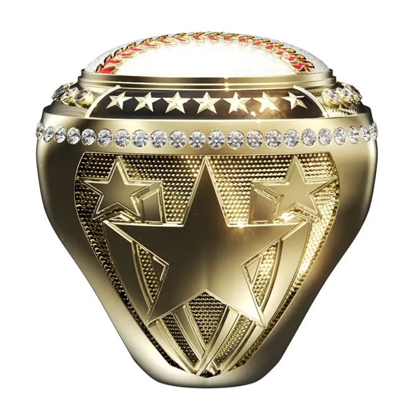 Legacy Patriotic Ring w/ Stock Bezel & Sides (Assembled) - Legacy Patriotic Ring w/ Stock Bezel & Sides (Assembled) - Image 9 of 10